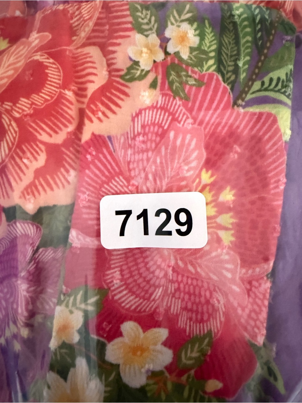 Farm Rio x Anthropologie Tiered Floral Maxi Skirt size Medium 57129 - Picture 12 of 13
